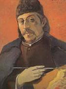 Paul Gauguin, Portrait of the artist with a palette (mk07)